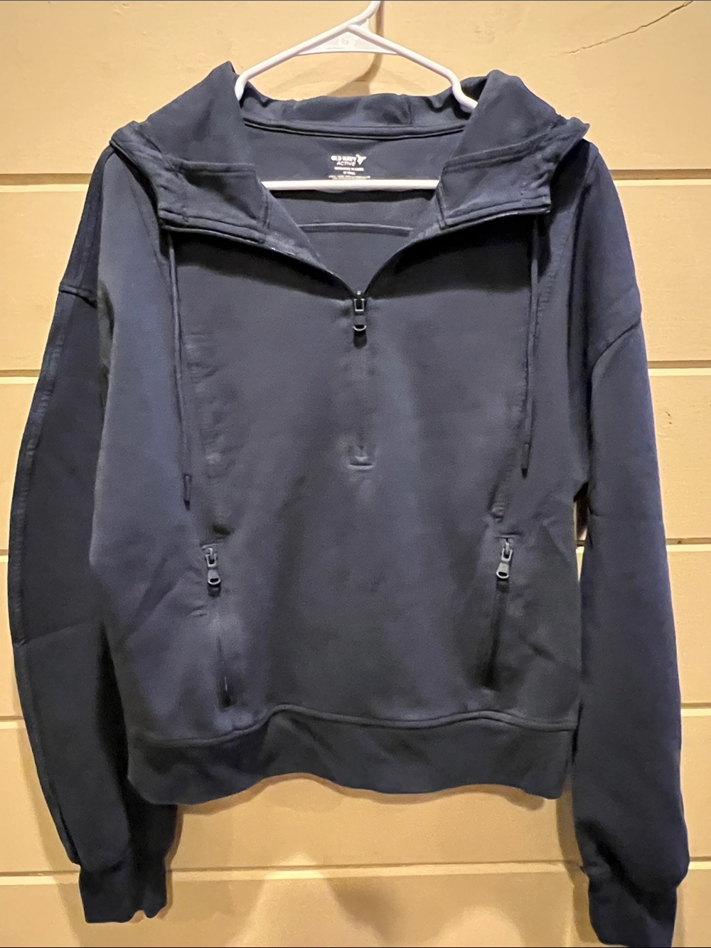 Old Navy Active Navy Blue Half-Zip Pullover